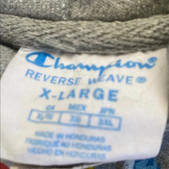 Champion brand collaboration with Sesame Street gray reverse weave hoodie XL - Picture 7 of 8